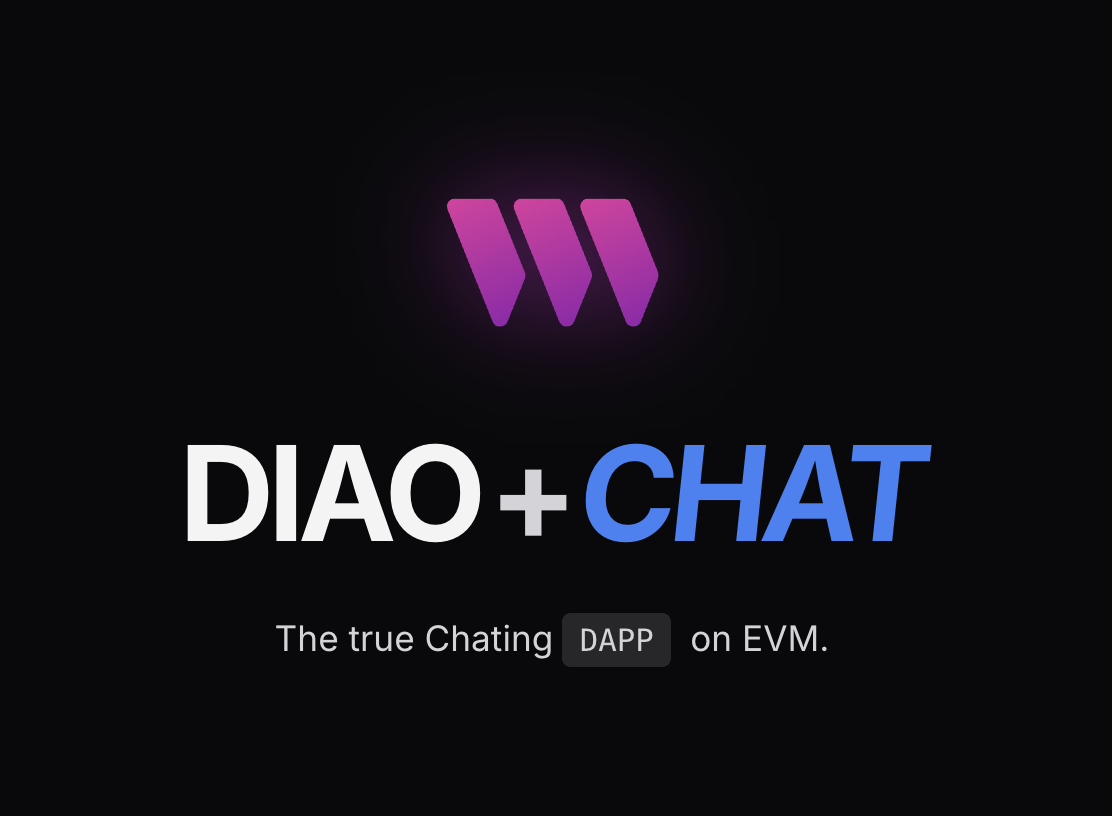 DIAO CHAT brand graphic